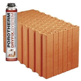 Керамический блок Porotherm 44 DRYFIX