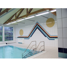 Плитка для бассейнов Interbau Blink Школьный бассейн