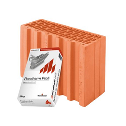 Керамічний блок Porotherm 38 1/2 Profi (половинчастий блок)