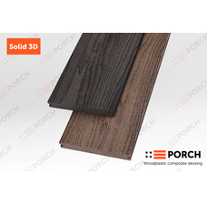 Терасна дошка композитна ДПК Porch Solid 3D