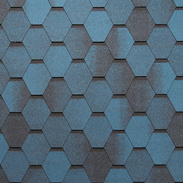 Бітумна черепиця Tegola Super Mosaic (Супер Мозаїка) Синя Ніч