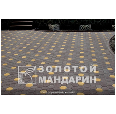 Изображение 6 Тротуарная плитка Сота (140х125). Золотой Мандарин
