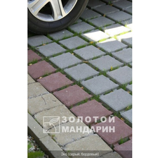 Изображение 13 Тротуарная плитка Решетка Эко. Золотой Мандарин