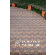 Изображение 3 Тротуарна плитка Сота (140х125). Золотий Мандарин