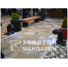 Изображение 2 Тротуарная плитка Неолит. Золотой Мандарин