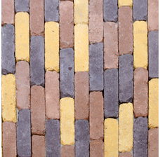 Изображение 5 Тротуарная плитка Кирпич Барселона Антик. Золотой Мандарин