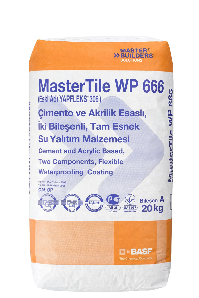 Гидроизоляция с повышенной эластичностью MasterTile WP 666