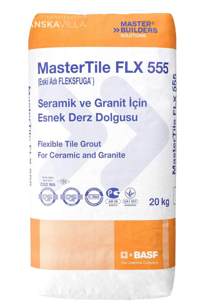 Затирочная смесь MasterTile FLX 555