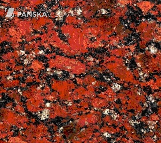 Натуральний камінь Граніт червоний GR14