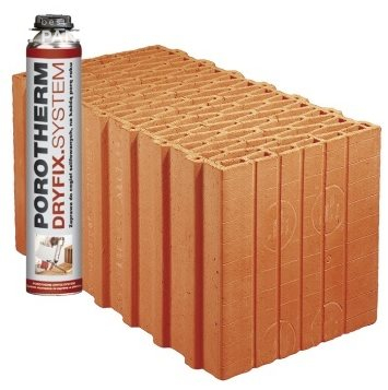 Керамический блок Porotherm 44 DRYFIX