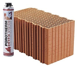 Керамічний блок Porotherm Klima Dryfix 44