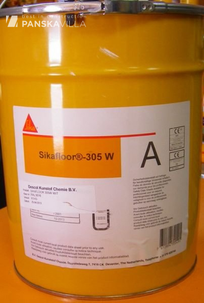 Sikafloor-305W (А+В) Матовый лак для для финишного покрытия полов