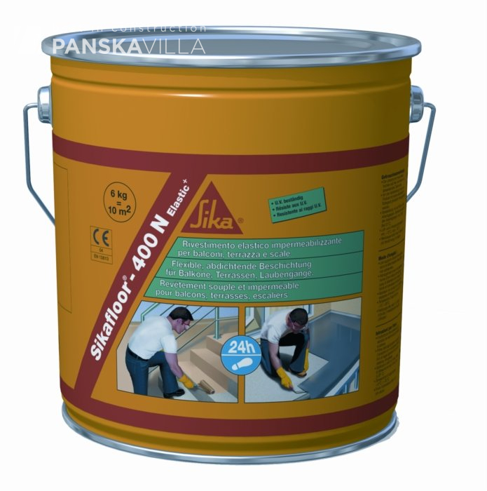 Sikafloor-400N Elastic Еластичне поліуретанове покриття для підлоги для зовнішніх робіт