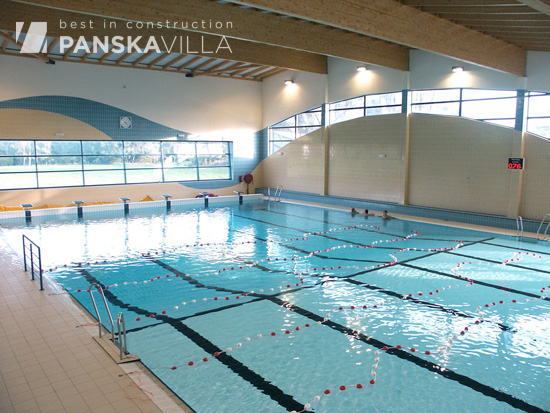 Плитка для бассейнов Interbau Blink Общественный спортивный бассейн крытого типа