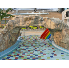 Плитка для басейнів Interbau Blink Атракціони та басейни в аквапарку