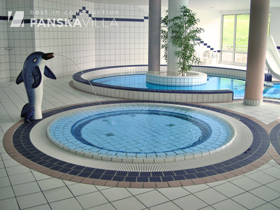 Плитка для бассейнов Interbau Blink Бассейны крытого типа в центре досуга