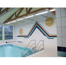 Изображение Плитка для бассейнов Interbau Blink Школьный бассейн