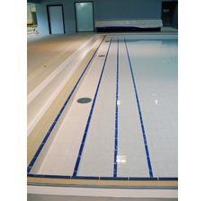 Изображение 6 Плитка для басейнів Interbau Blink Басейн у спортивному комплексі Шарлеруа