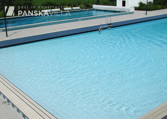 Плитка для басейнів Interbau Blink Басейн у готельному комплексі