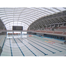 Плитка для бассейнов Interbau Blink Бассейн в спорткомплексе Японии