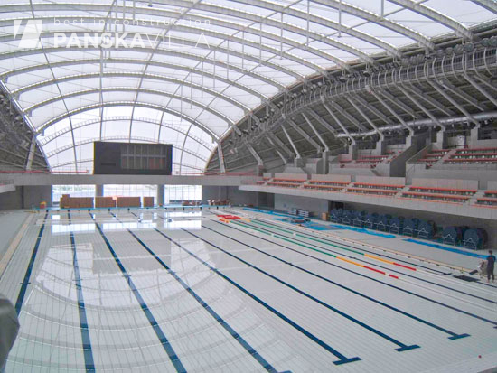 Плитка для басейнів Interbau Blink Басейн у спорткомплексі Японії