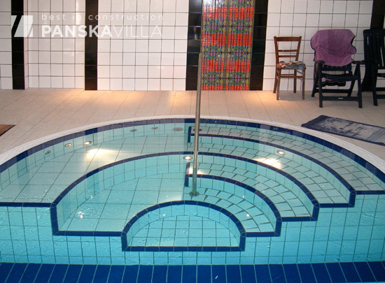 Плитка для басейнів Interbau Blink Басейн у приватному будинку