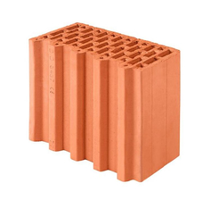 Керамічний блок Porotherm 30 1/2 P+W (половинчастий блок)