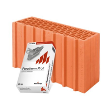 Керамический блок Porotherm 44 1/2 Profi (половинчатый блок)