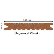 Изображение 5 Террасная доска MEGAWOOD CLASSIC solid (сплошная)