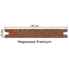 Изображение 5 Террасная доска MEGAWOOD PREMIUM Solid (сплошная)