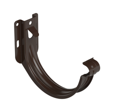 Кронштейн желоба универсальный металлический Galeco PVC 130 шоколадно-коричневый