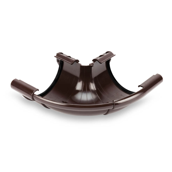 Кут зовнішній регульований 90-150 градусів Galeco PVC 130 шоколадно-коричневий