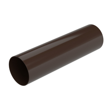 Водостічна труба Galeco PVC 100 (довжина 4 м) шоколадно-коричневий
