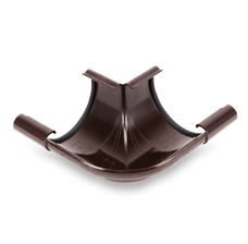 Кут зовнішній 90 градусів Galeco PVC 130 шоколадно-коричневий