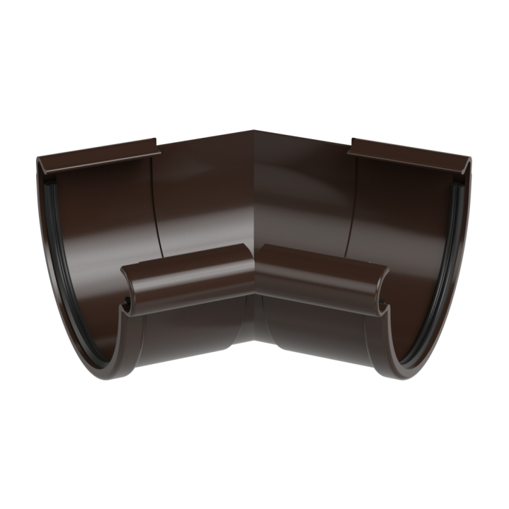 Кут внутрішній 135 градусів Galeco PVC 130 шоколадно-коричневий